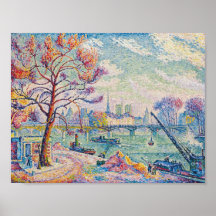 Le Pont Des Arts Parijs | Paul Signac |
