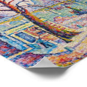 Le Pont des Arts Parijs | Paul Signac | Poster (Hoek)