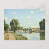 Le Pont du Chemin de Fer Camille Pissarro Briefkaart (Voorkant)
