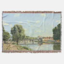 Le Pont du Chemin de Fer Camille Pissarro Deken