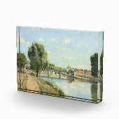 Le Pont du Chemin de Fer Camille Pissarro Fotoblokken (Rechts)