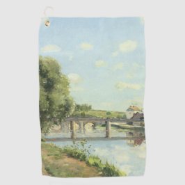 Le Pont du Chemin de Fer Camille Pissarro Golfhanddoek