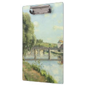 Le Pont du Chemin de Fer Camille Pissarro Klembord (Links)