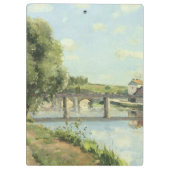 Le Pont du Chemin de Fer Camille Pissarro Klembord (Achterkant)