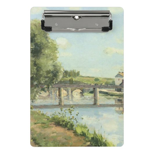 Le Pont du Chemin de Fer Camille Pissarro Mini Klembord (Voorkant)