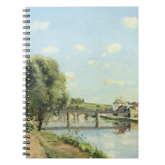 Le Pont du Chemin de Fer Camille Pissarro Notitieboek (Voorkant)