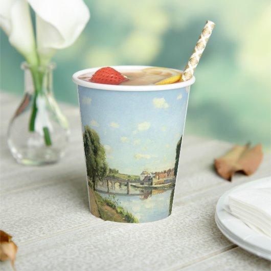 Le Pont du Chemin de Fer Camille Pissarro Papieren Bekers (Insitu)