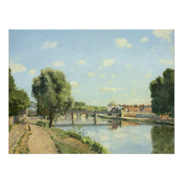 Le Pont du Chemin de Fer Camille Pissarro Perfect Poster