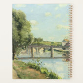 Le Pont du Chemin de Fer Camille Pissarro Planner (Achterkant)