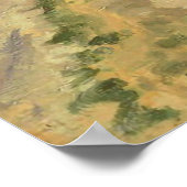 Le Pont du Chemin de Fer Camille Pissarro Poster (Hoek)