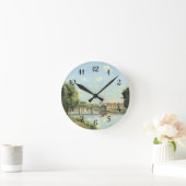 Le Pont du Chemin de Fer Camille Pissarro Ronde Klok (Huis)