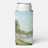 Le Pont du Chemin de Fer Camille Pissarro Seltzer Blikjeskoeler (Seltzer Voorkant)