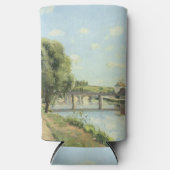 Le Pont du Chemin de Fer Camille Pissarro Seltzer Blikjeskoeler (Voorkant)