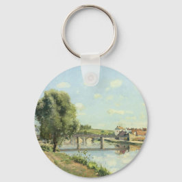 Le Pont du Chemin de Fer Camille Pissarro Sleutelhanger