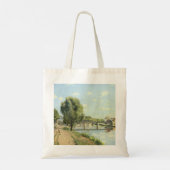 Le Pont du Chemin de Fer Camille Pissarro Tote Bag (Achterkant)