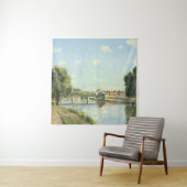 Le Pont du Chemin de Fer Camille Pissarro Wandkleed (In situ)