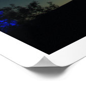 Le Pont du Gard Aqueduct Bridge, Parijs Frankrijk Poster (Hoek)