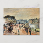 Le Pont Neuf door Claude Monet Briefkaart (Voorkant)