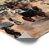 Le Pont Neuf door Claude Monet Poster (Hoek)