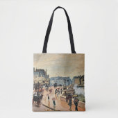 Le Pont Neuf door Claude Monet Tote Bag (Voorkant)
