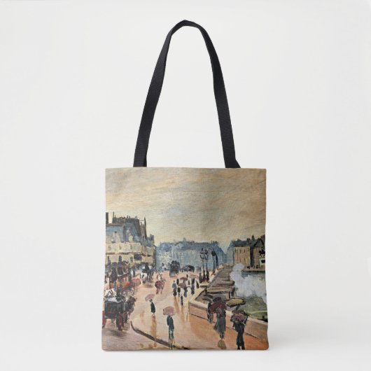 Le Pont Neuf door Claude Monet Tote Bag (Voorkant)