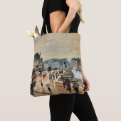 Le Pont Neuf door Claude Monet Tote Bag (Dichtbij)