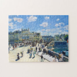 Le Pont-Neuf, Paris Pierre Auguste Renoir schilder Legpuzzel
