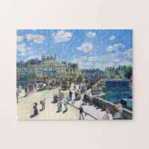 Le Pont-Neuf, Paris Pierre Auguste Renoir schilder Legpuzzel