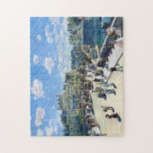 Le Pont-Neuf, Paris Pierre Auguste Renoir schilder Legpuzzel (Verticaal)
