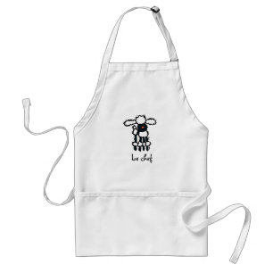 Le Poodle Chef apron Standaard Schort