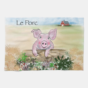 Le Porc Kitchen Towel Theedoek