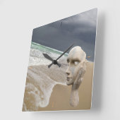 Le Porge3, Nouvelle Aquitaine, Frankrijk. Vierkante Klok (Hoek)