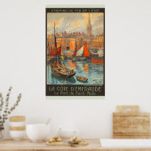 Le Port de Saint-Malo Poster (Keuken)
