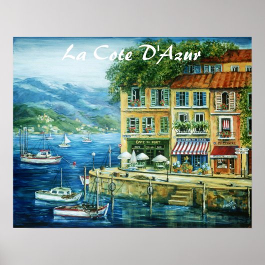 Le Port Poster (Voorkant)