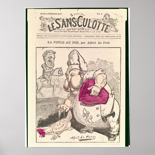 Le Poule au Pot' Poster (Voorkant)