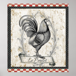 Le Poulet Chicken Poster