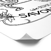 Le Poulpe Bath Soap Poster (Hoek)