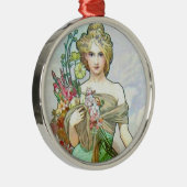 Le Printemps c1895 Metalen Ornament (Rechts)