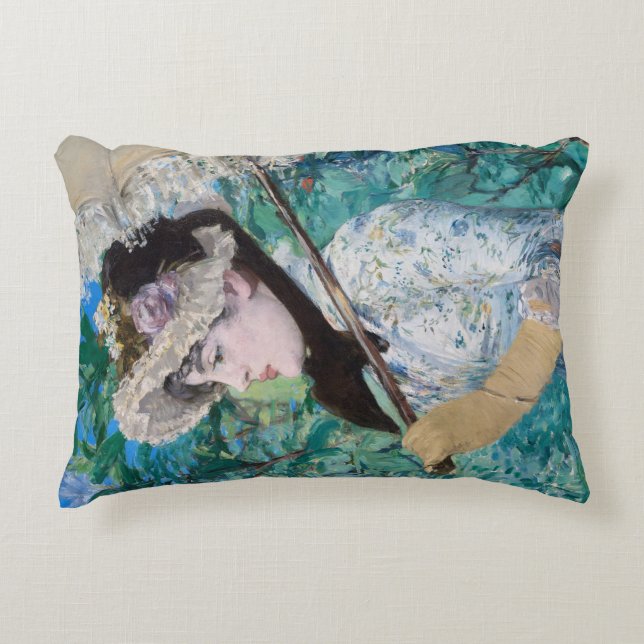 Le Printemps Édouard Manet Impressionist Painting Decoratief Kussen (Voorkant)