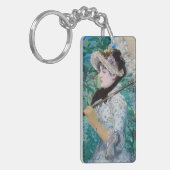Le Printemps Édouard Manet Impressionist Painting Sleutelhanger (Voorkant Links)