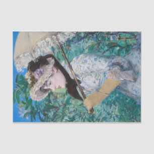 Le Printemps Manet Immpressionist Art Painting Tissuepapier