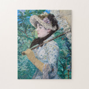 Le Printemps Manet Impressionist Art Painting Legpuzzel
