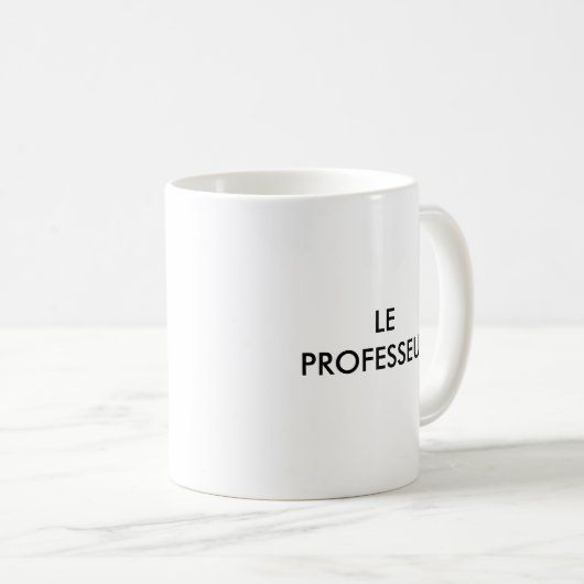 LE PROFESSEUR KOFFIEMOK (Voorkant rechts)