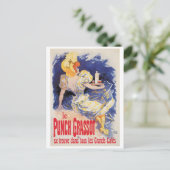 Le Punch Grassot  Drink en kunst van wijn Briefkaart (Staand voorkant)