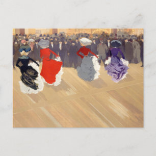 Le Quadrille au Moulin-Rouge Louis Abel-Truchet Briefkaart