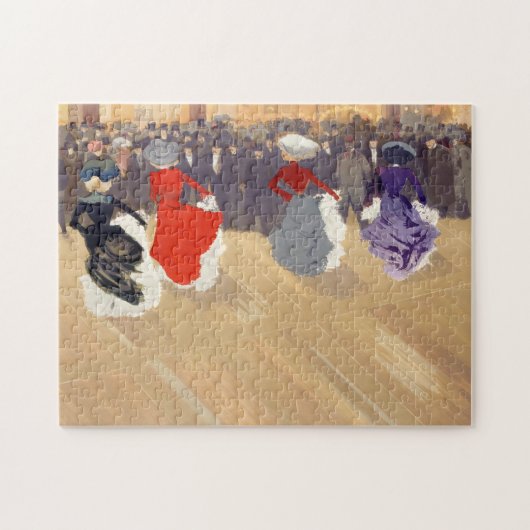 Le Quadrille au Moulin-Rouge | Louis Abel-Truchet Legpuzzel (Horizontaal)