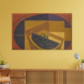 Le Raisin Noir  Canvas Afdruk (Insitu (Woonkamer))