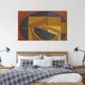 Le Raisin Noir  Canvas Afdruk (Insitu (Slaapkamer))