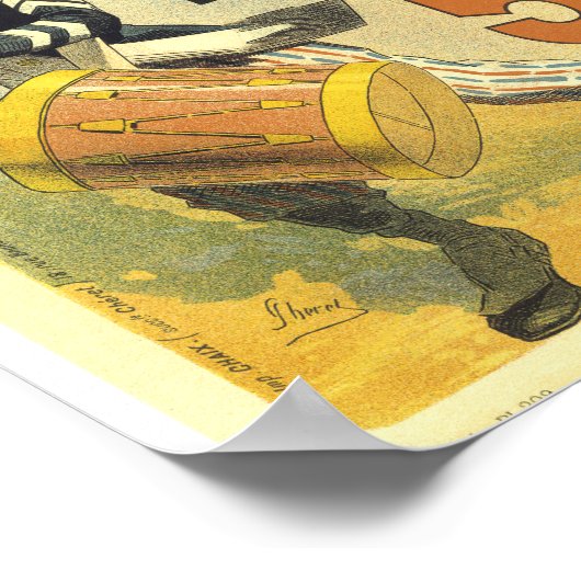 Le Rappel Drumming Soldaat Franse ad Poster (Hoek)