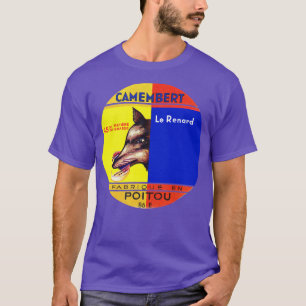 Le Renard  Francophile kaaslabel T-shirt